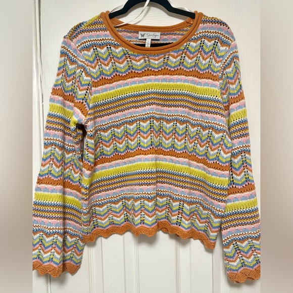 Jessica Simpson Multicolor Knit Sweater - Picture 2 of 9